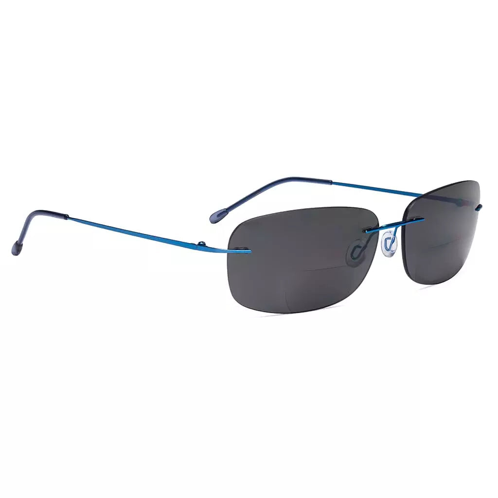 Rimless Bifocal Sunglasses Women Men