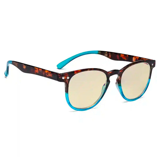 Yellow Tinted Blue Light Blocking Reading Glasses For Women