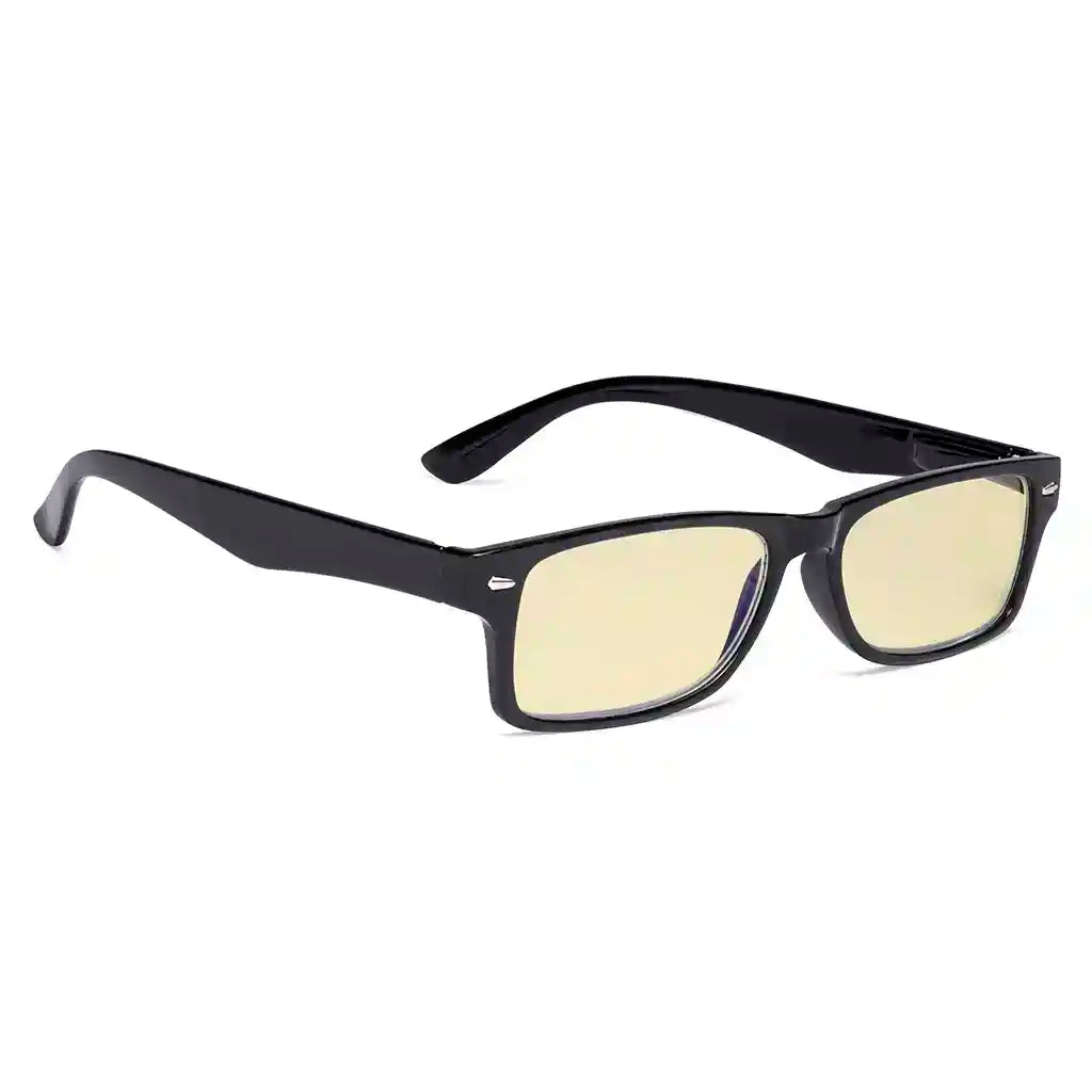 Yellow Tinted Blue Light Blocking Reading Glasses For Women