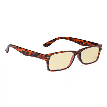 Yellow Tinted Blue Light Blocking Reading Glasses For Women