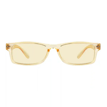 Yellow Tinted Blue Light Blocking Reading Glasses For Women