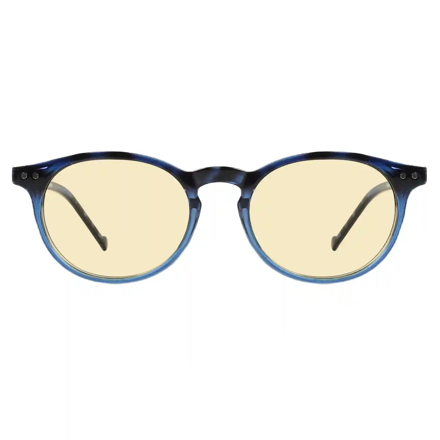 Oval Round Blue Light Blocking Reading Glasses Women