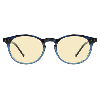 Oval Round Blue Light Blocking Reading Glasses Women