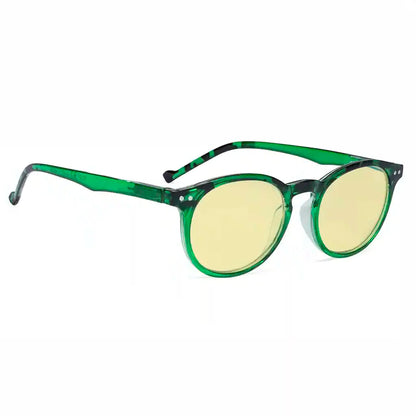 Oval Round Blue Light Blocking Reading Glasses Women