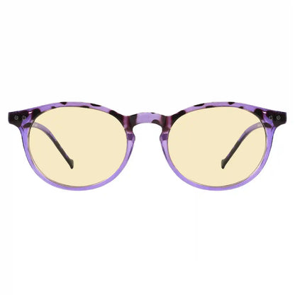 Oval Round Blue Light Blocking Reading Glasses Women