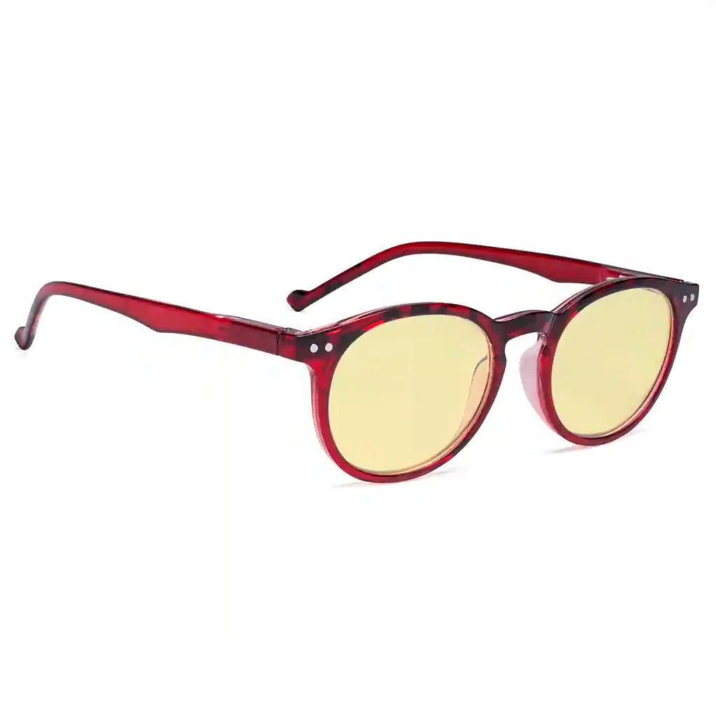 Oval Round Blue Light Blocking Reading Glasses Women