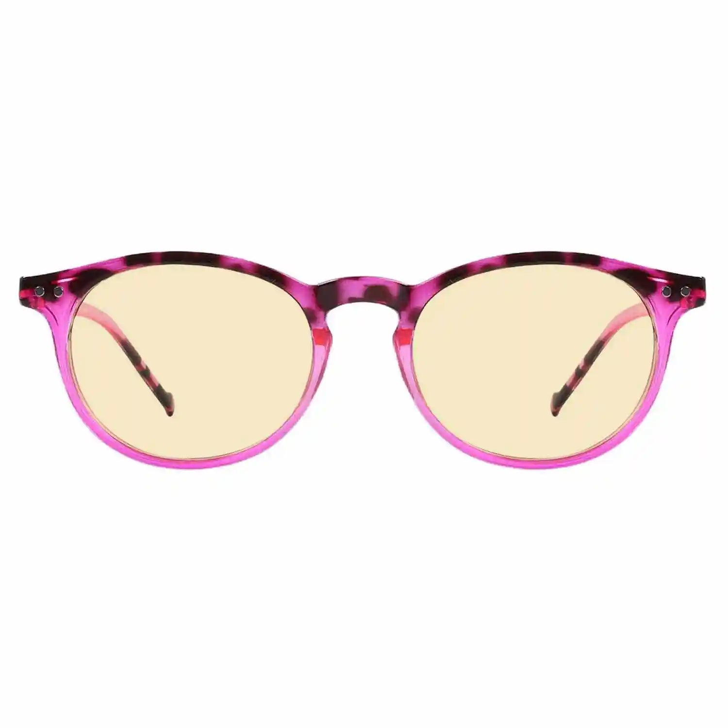 Oval Round Blue Light Blocking Reading Glasses Women