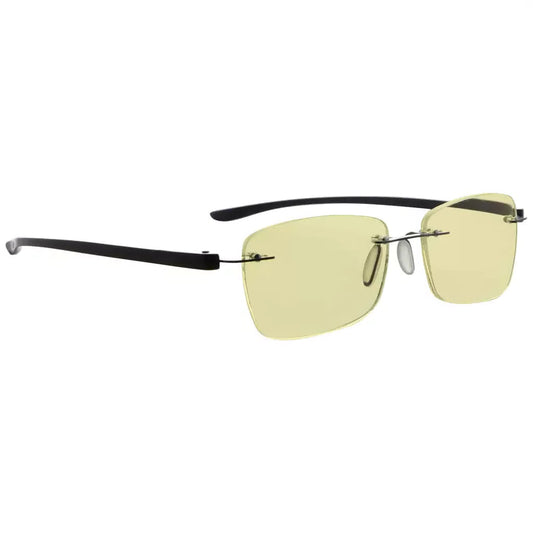 Rimless Blue Light Blocking Reading Glasses Women Men