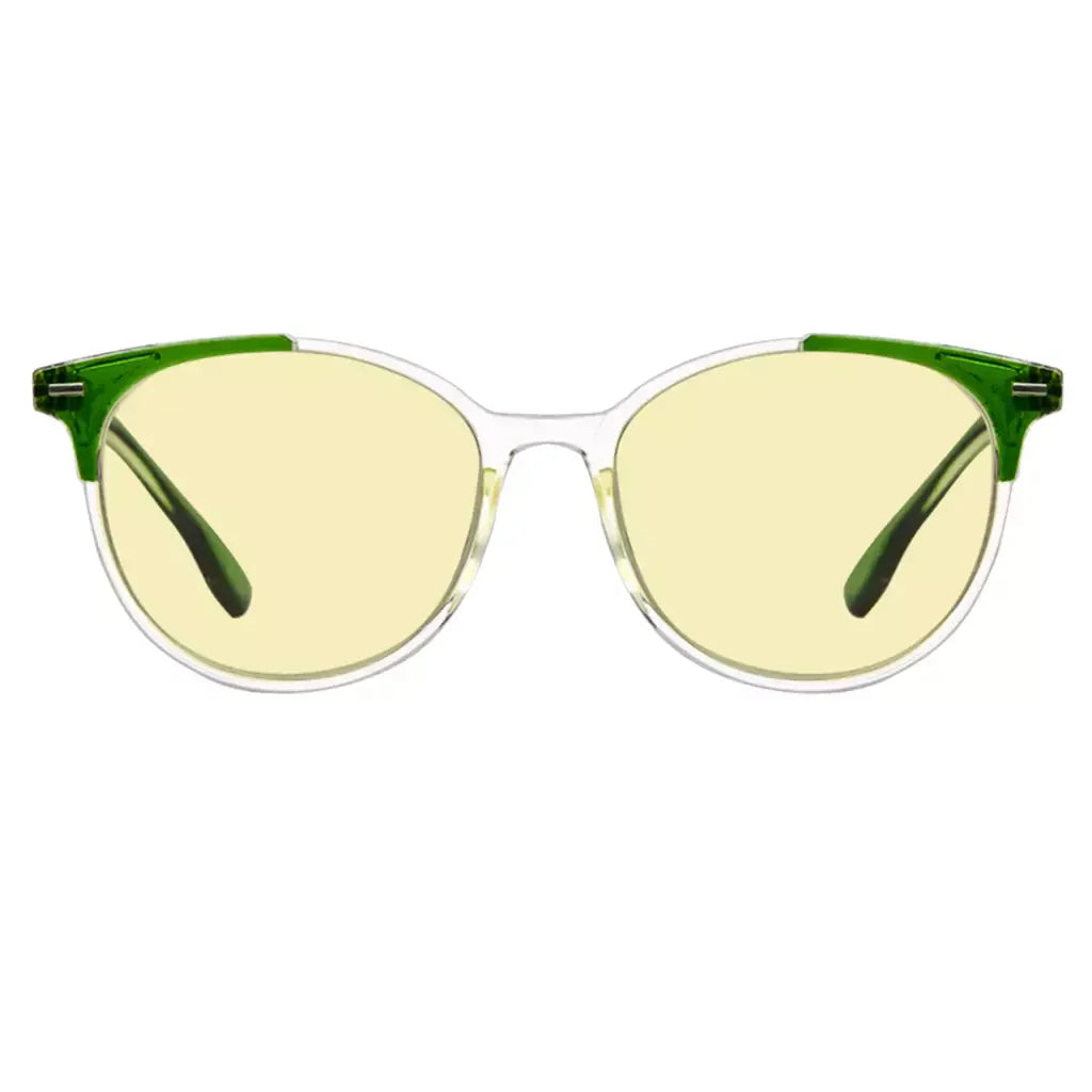 Yellow Tinted Blue Light Blocking Reading Glasses Women