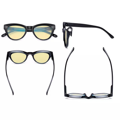 Thicker Frame Blue Light Blocking Reading Glasses Women