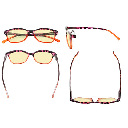 Cat-eye Pattern Blue Light Blocking Eyeglasses For Women