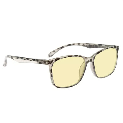 Yellow Tinted Blue Light Blocking Reading Glasses Women Men