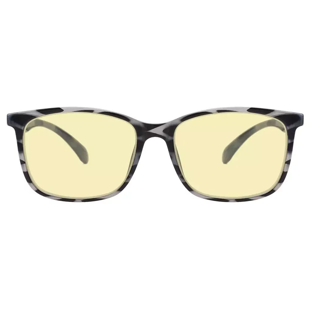 Yellow Tinted Blue Light Blocking Reading Glasses Women Men