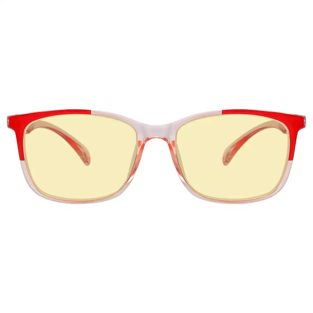 Yellow Tinted Blue Light Blocking Reading Glasses Women Men