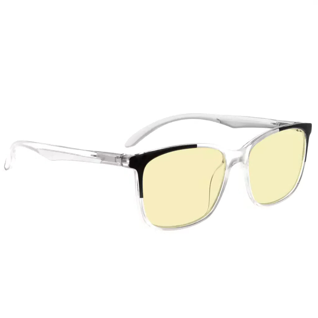 Yellow Tinted Blue Light Blocking Reading Glasses Women Men