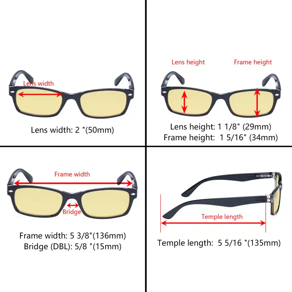 Classic Design Blue Light Blocking Glasses Women