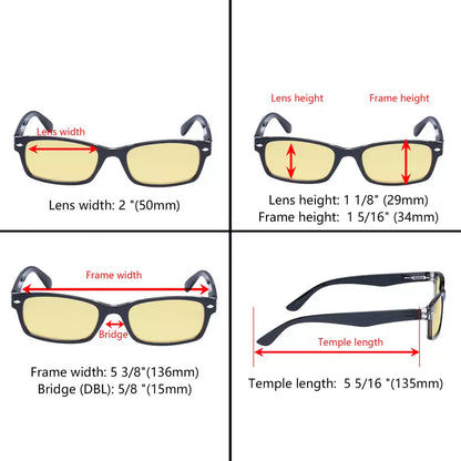 Classic Design Blue Light Blocking Glasses Women