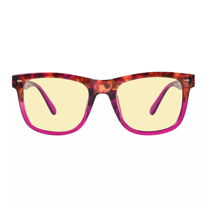 Square Blue Light Blocking Reading Glasses Women Men