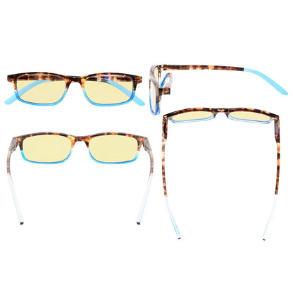 Blue Light Blocking Reading Glasses Yellow Tinted Women