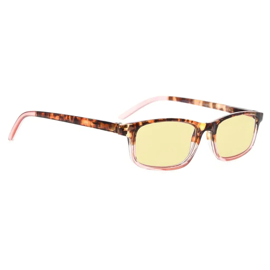 Blue Light Blocking Reading Glasses Yellow Tinted Women