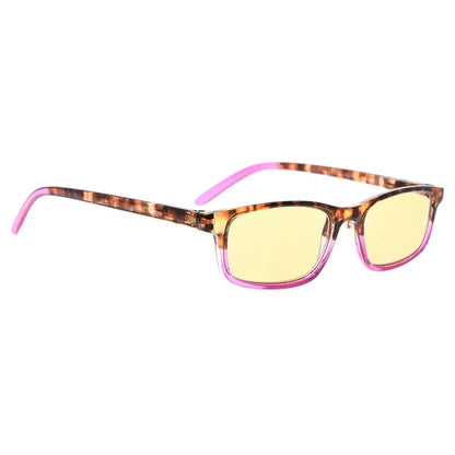 Blue Light Blocking Reading Glasses Yellow Tinted Women