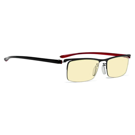 Semi-rimless Blue Light Blocking Reading Glasses Women Men
