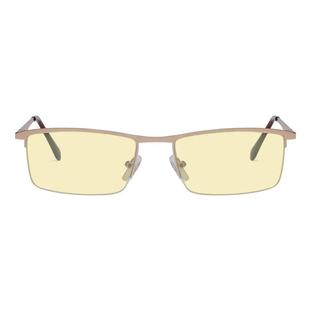 Half Rim Blue Light Blocking Reading Glasses Women Men