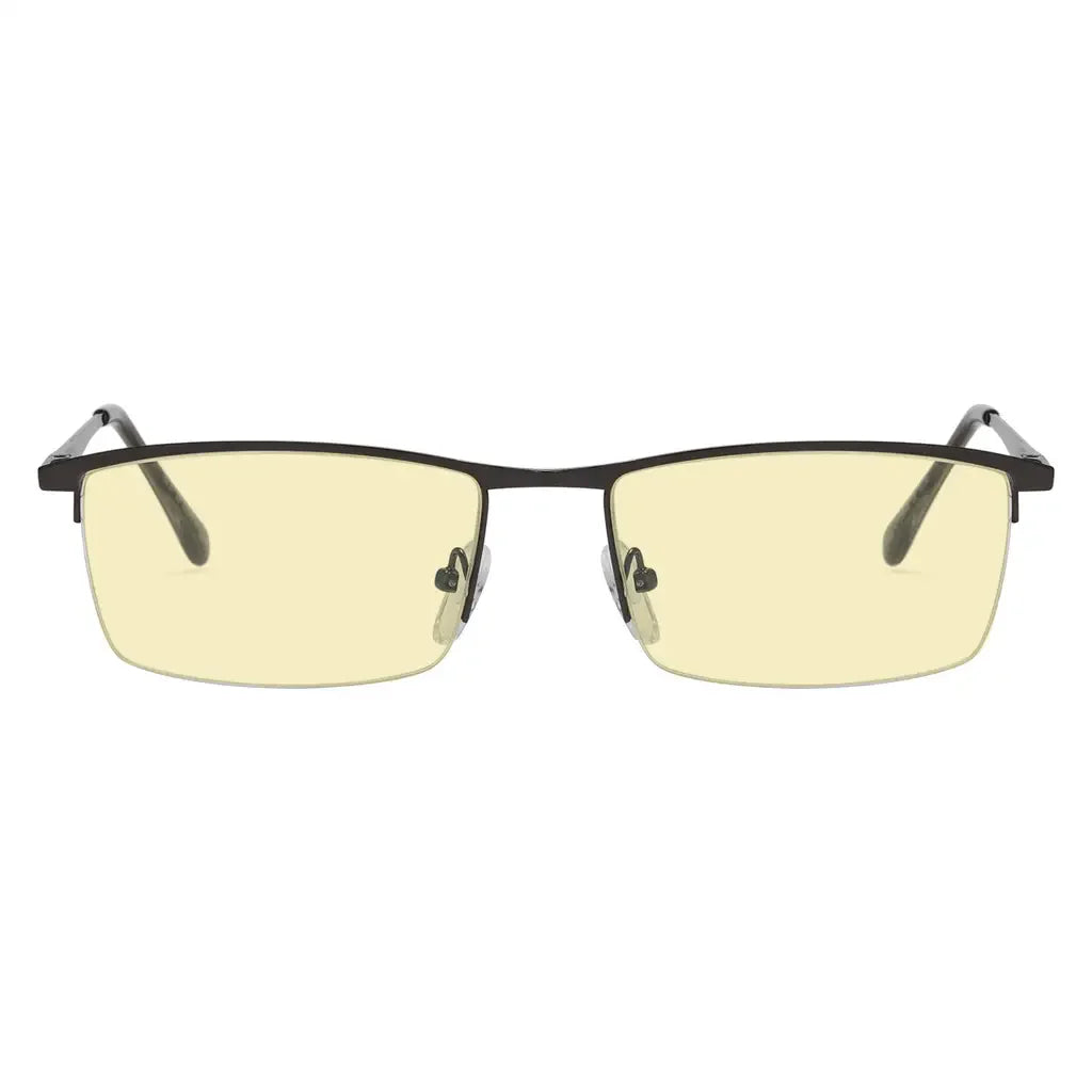 Half Rim Blue Light Blocking Reading Glasses Women Men