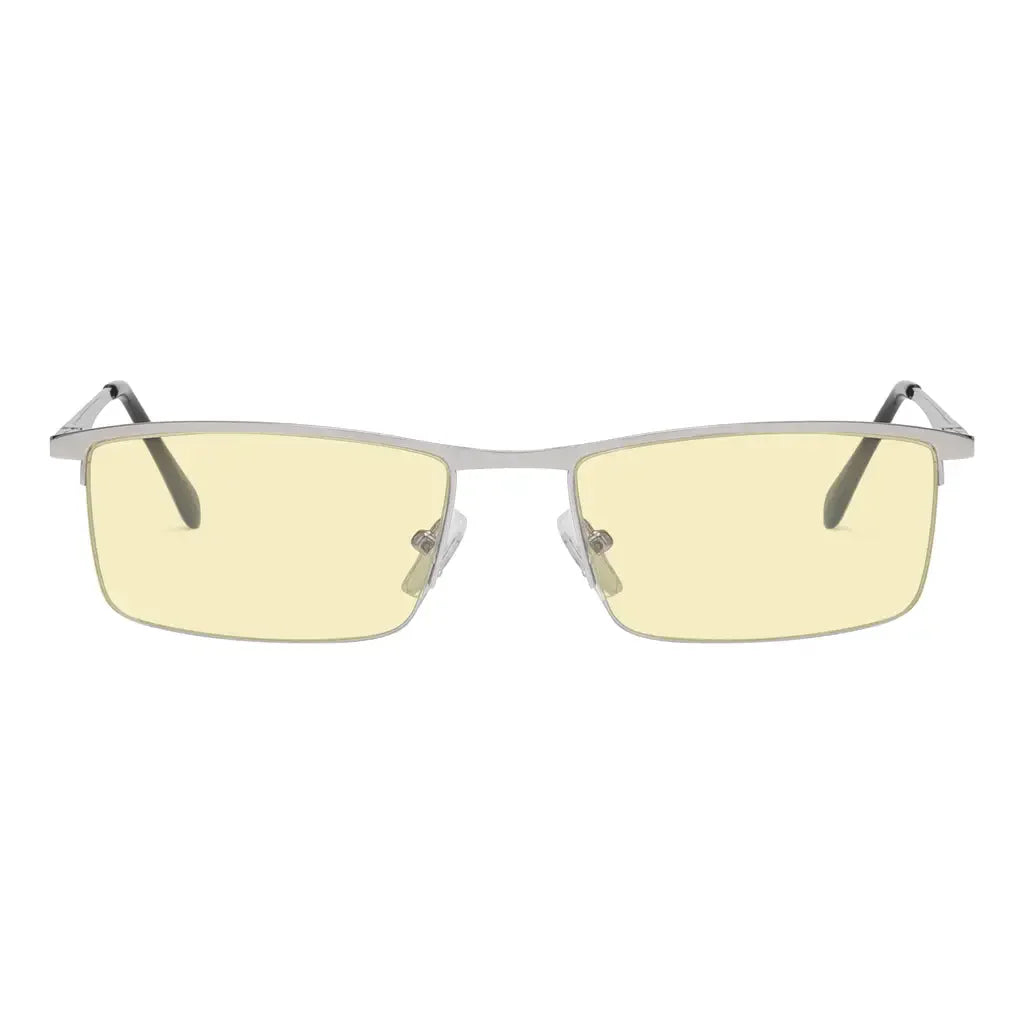 Half Rim Blue Light Blocking Reading Glasses Women Men