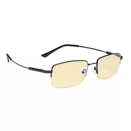 Half-rim Metal Blue Light Blocking Reading Glasses Women Men