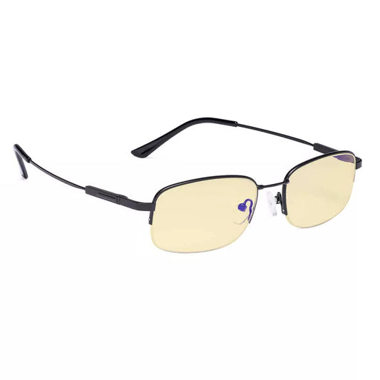 Metal Half-rim Blue Light Blocking Reading Glasses Women Men