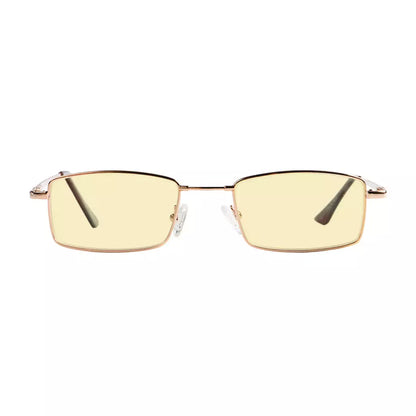 Metal Vintage Blue Light Blocking Reading Glasses Women Men