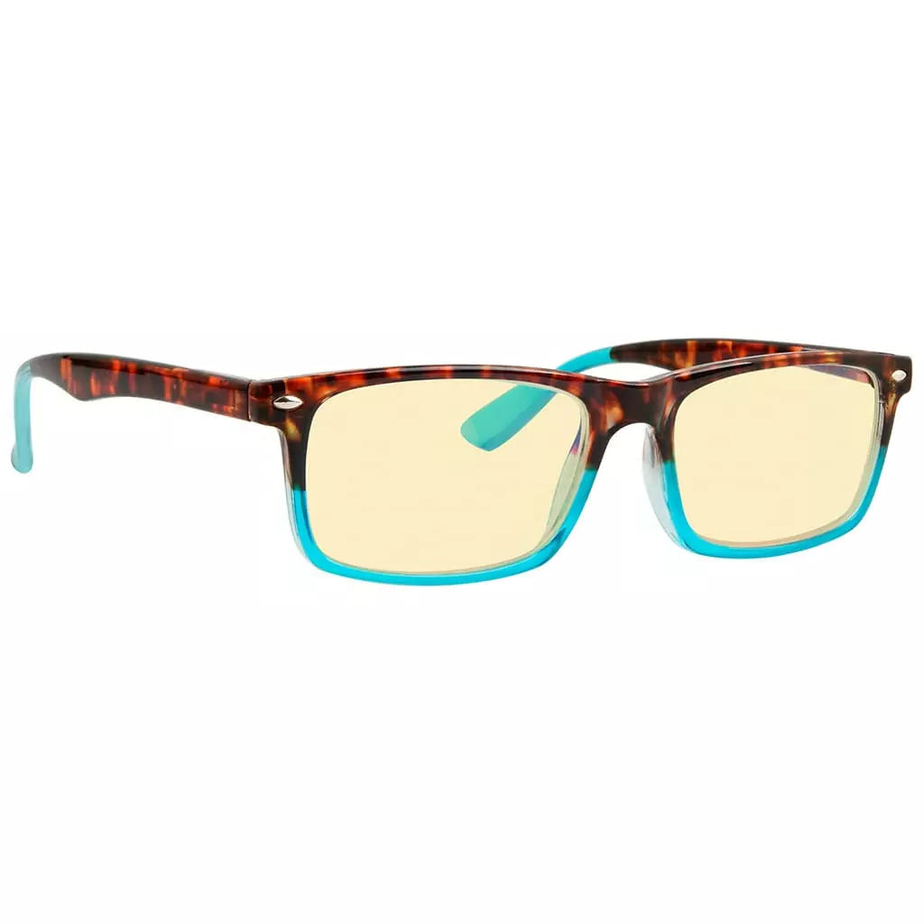 Yellow Tinted Blue Light Blocking Reading Glasses Women