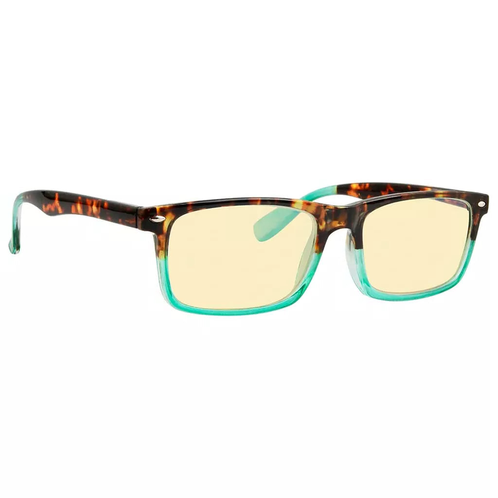 Yellow Tinted Blue Light Blocking Reading Glasses Women