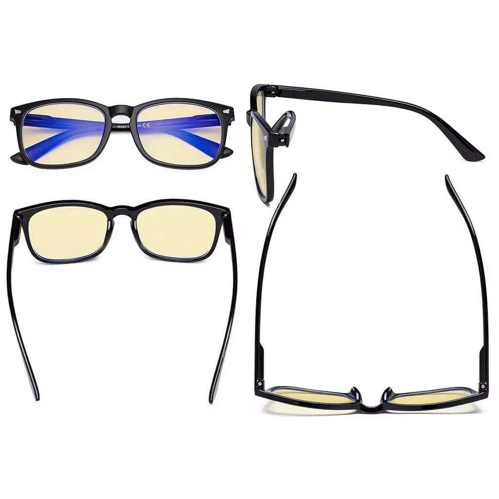 Stylish Blue Light Blocking Reading Glasses Women Men