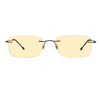 Rimless Blue Light Blocking Reading Glasses Women Men