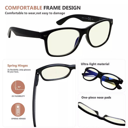 Blue Light Blocking Reading Glasses for Men