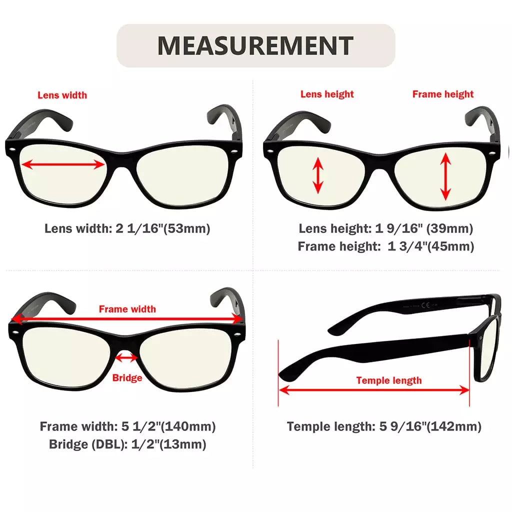 Blue Light Blocking Reading Glasses for Men