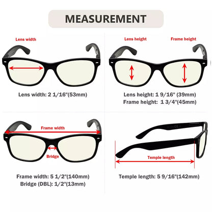 Blue Light Blocking Reading Glasses for Men