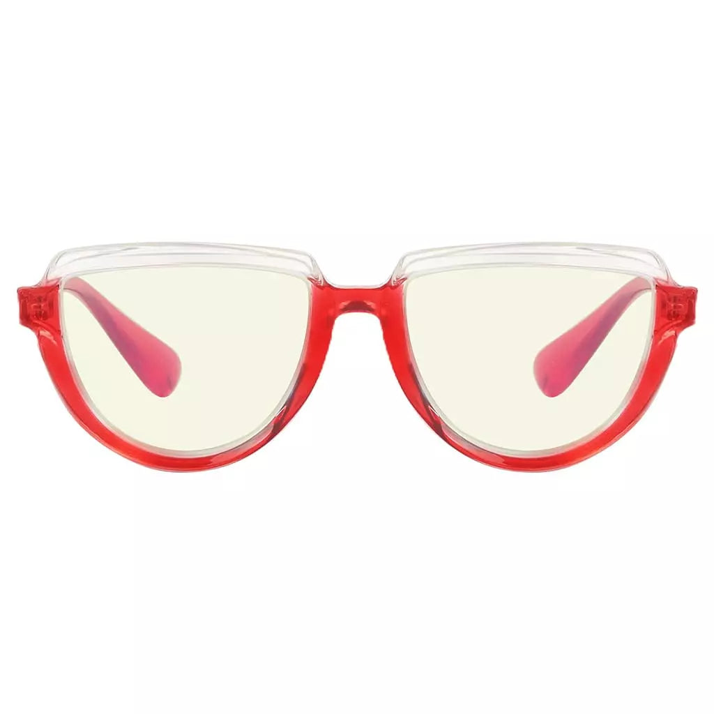 Half Moon Blue Light Blocking Reading Glasses Women