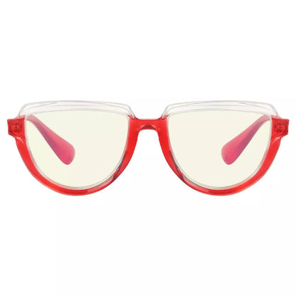 Half Moon Blue Light Blocking Reading Glasses Women