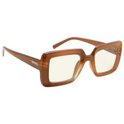 Square Blue Light Blocking Reading Glasses for Women