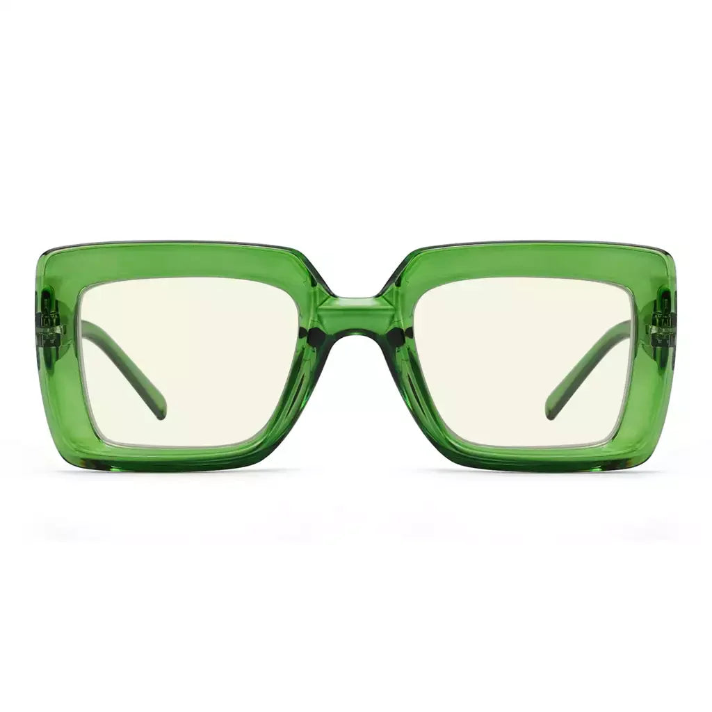 Square Blue Light Blocking Reading Glasses for Women