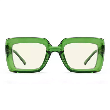 Square Blue Light Blocking Reading Glasses for Women