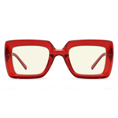 Square Blue Light Blocking Reading Glasses for Women