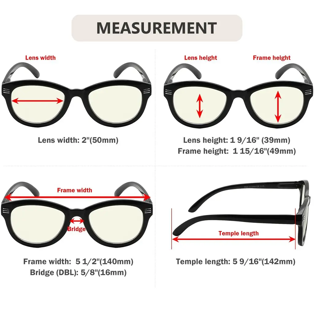 Cat-Eye Blue Light Blocking Reading Glasses For Women