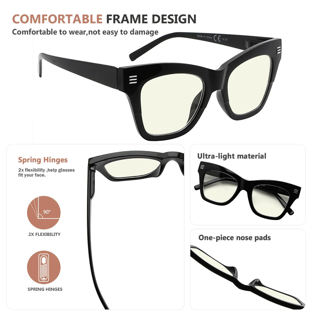 Cat Eye Blue Light Blocking Glasses Women
