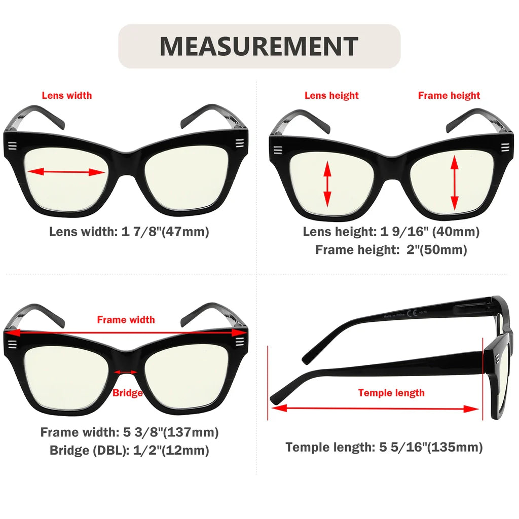 Cat Eye Blue Light Blocking Glasses Women