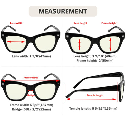 Cat Eye Blue Light Blocking Glasses Women
