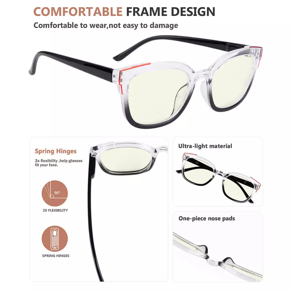 Blue Light Blocking Reading Glasses Women